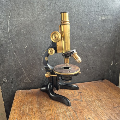 Vintage scientific microscope - scientific,