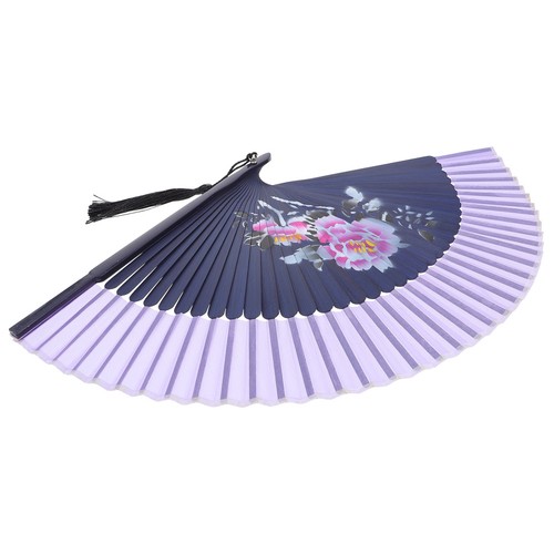 Vintage silk folding - ,
