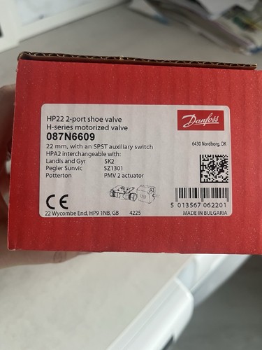 Danfoss motorised valve hp22 - danfoss,