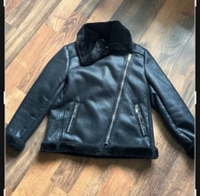 Girls Faux Leather and Fur