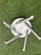 BHS 5 Arm Brushed Stainless