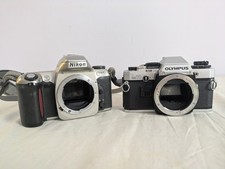 Nikon F65 Olympus OM10 Film Cameras (Body Only)