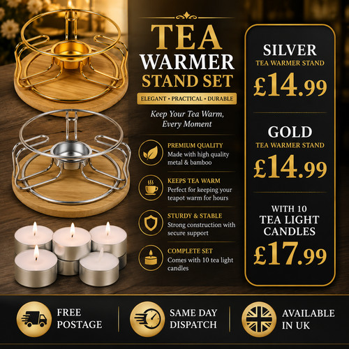 Stainless steel teapot - stainless, warmer