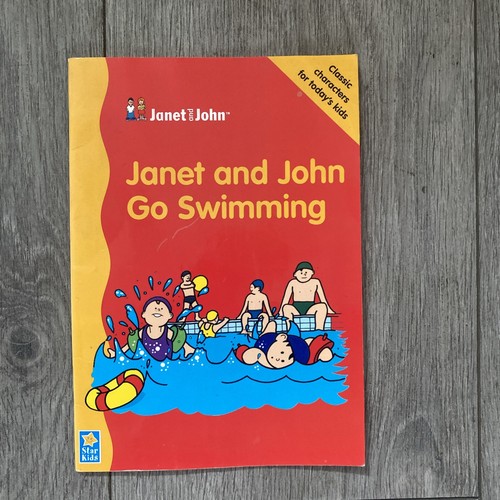 Janet and john swimming - and,