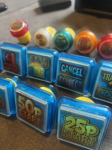 Fruit machine buttons - , blue