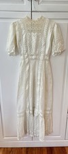 VTG Antique Edwardian White