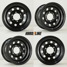5x 15" x 8 steel wheels fit Mitsubishi L200 Hardline MOD-X 6x139.7 ET0