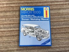 HAYNES  MANUAL MORRIS MINOR