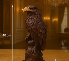 BRONZE EAGLE ~ LARGE  SIGNED