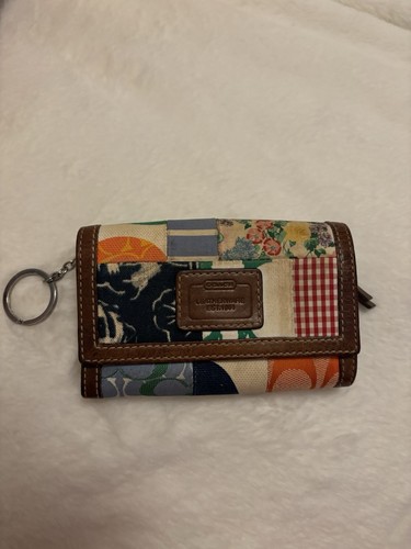 Coach hampton patchwork wallet - coach,