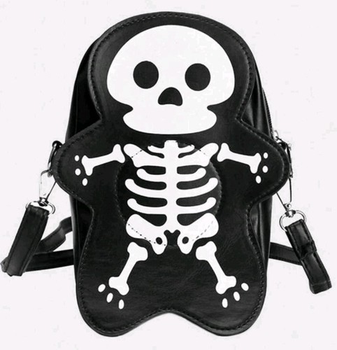 Cartoon skeleton bag halloween - bag,