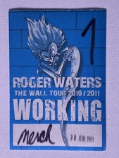 Pink Floyd Pass Ticket Roger