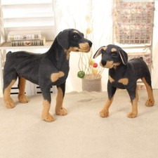 Lifelike Standing Dog Dog Plush Toy Simulation Dog Stuffed Animal Birthday Gift