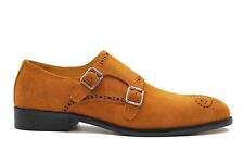 Mens Double Monk Strap Shoes