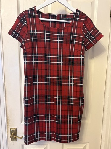 Ladies next red petite tartan - ladies,
