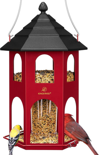 Metal bird feeder - feeder, outdoor