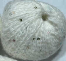 Job lot knitting crochet yarn wool 3x Ball Luxury Soft Sequins ALPACA Blend 1099