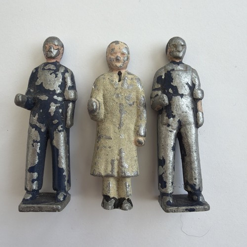 Three vintage lead pewter - vintage, /pewter