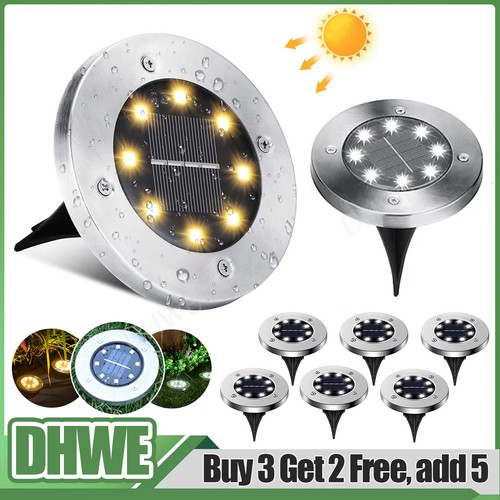 12led solar disk - solar,