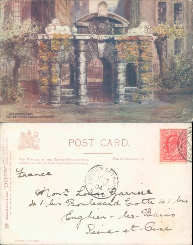 Old water gate - water, the