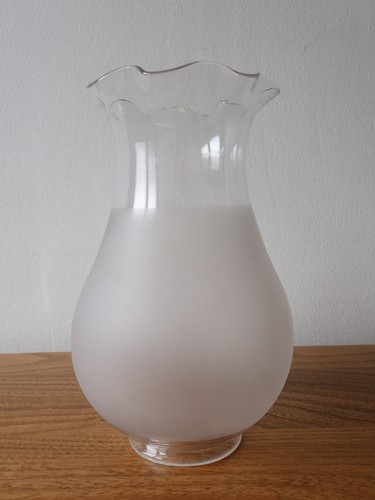 Frosted glass oil lamp style