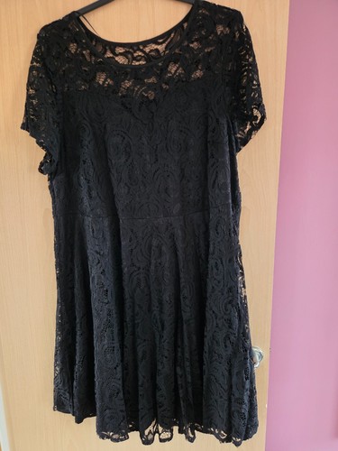 Yours clothing black - black, lace