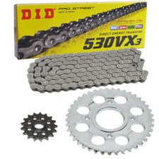 Chainset Yamaha XS250 77-80 Chain DID 530 VX3 110 Open 16/39