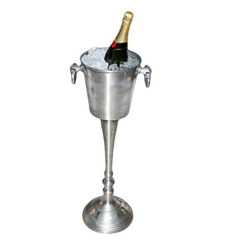 Silver floor standing - silver,