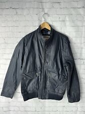 St George Duffer Navy Jacket Men's Size Large Zip Up