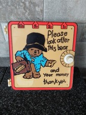 Vintage  Paddington  Bear Money Box (Rare)