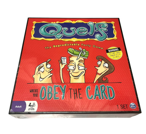 Quelf unpredictable party game - unpredictable,