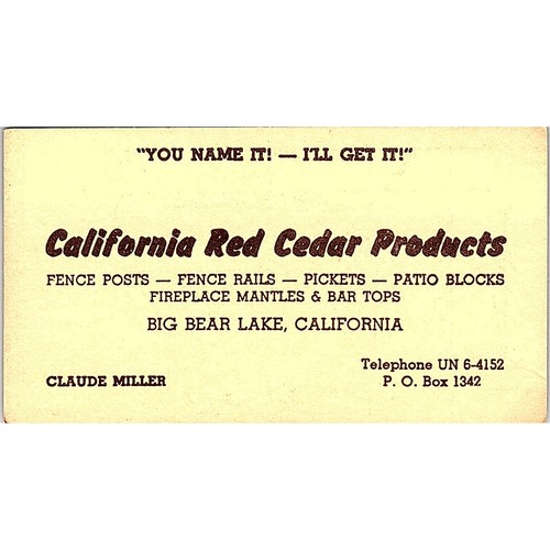 Claude miller california red - claude,