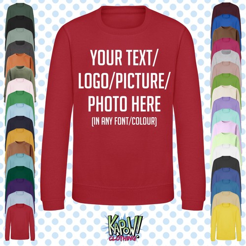 Custom kids sweatshirt - custom, jumper