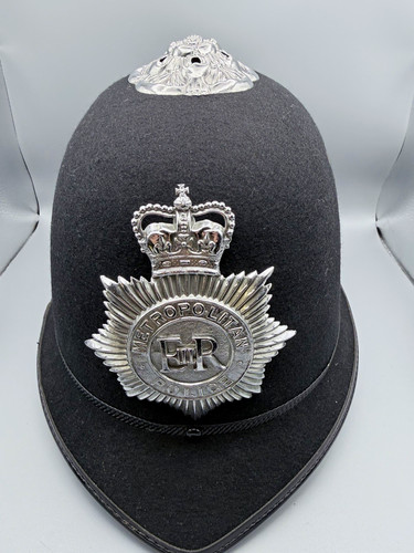 Vintage black police custodian - vintage,
