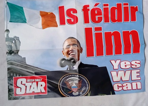 Barack obama irish - daily, star