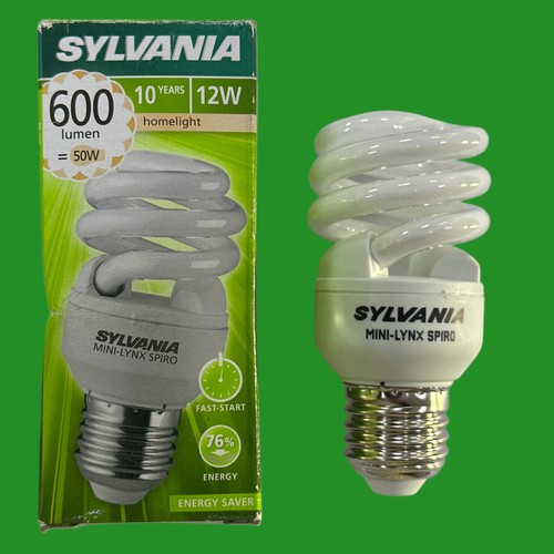 12w sylvania cfl - (=50w),
