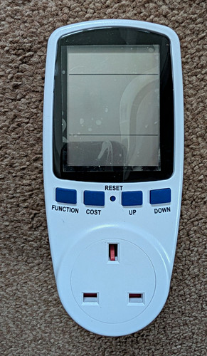 Plug lcd power usage meter - power,