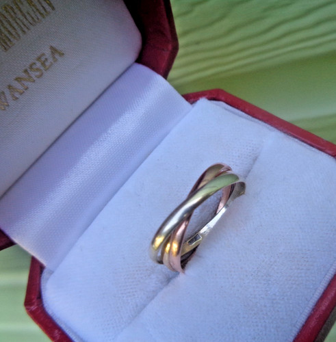Gold wedding ring russian - wedding,