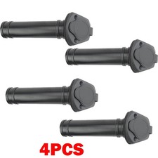 4x Plastic Flush Mount Fishing Boat Rod Holder &Cap Covers For Kayak Boat Canoe