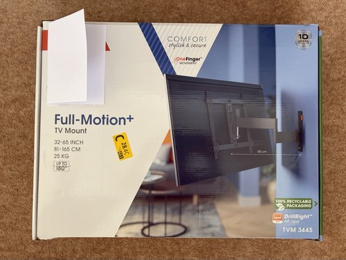 Full motion wall mount - tv,