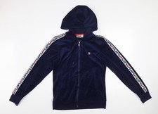 FILA Men's Blue Velour Track