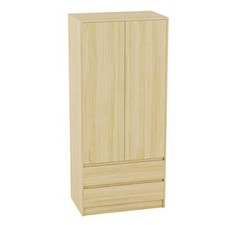 Vida Designs Modern Wardrobe with Drawers Wooden Storage Bedroom Furniture