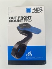 Quad Lock Out Front Bike Mount - Black/Blue. Opened but did not fit handlebar.