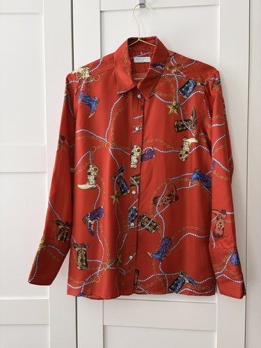 Sandro new flowing silk shirt - sandro,