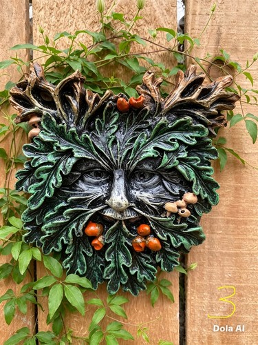 803 green man greenman - man, ~