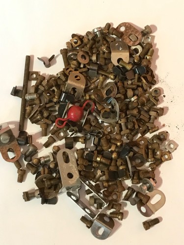 Vintage meccano nuts bolts - vintage,