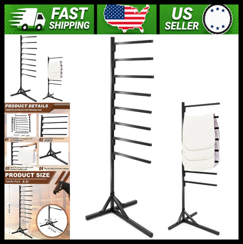 Tier saddle pad rack stand - rack,