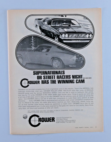 Crower cams gene snow - gene,