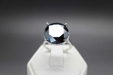 5 Ct Black Diamond Ring Great