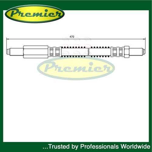 Premier front brake hose - brake, fits